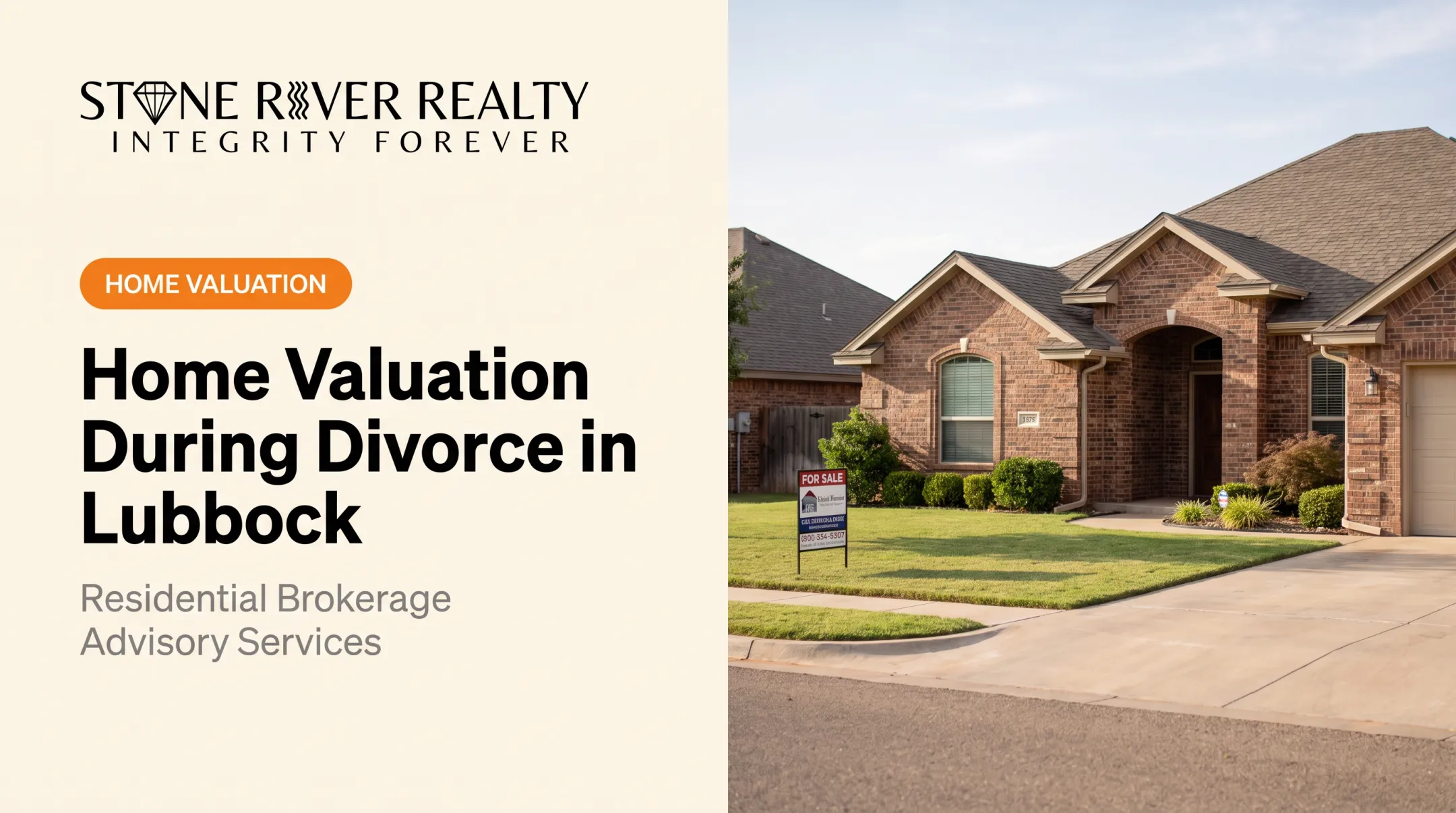 Home Valuation During Divorce in Lubbock