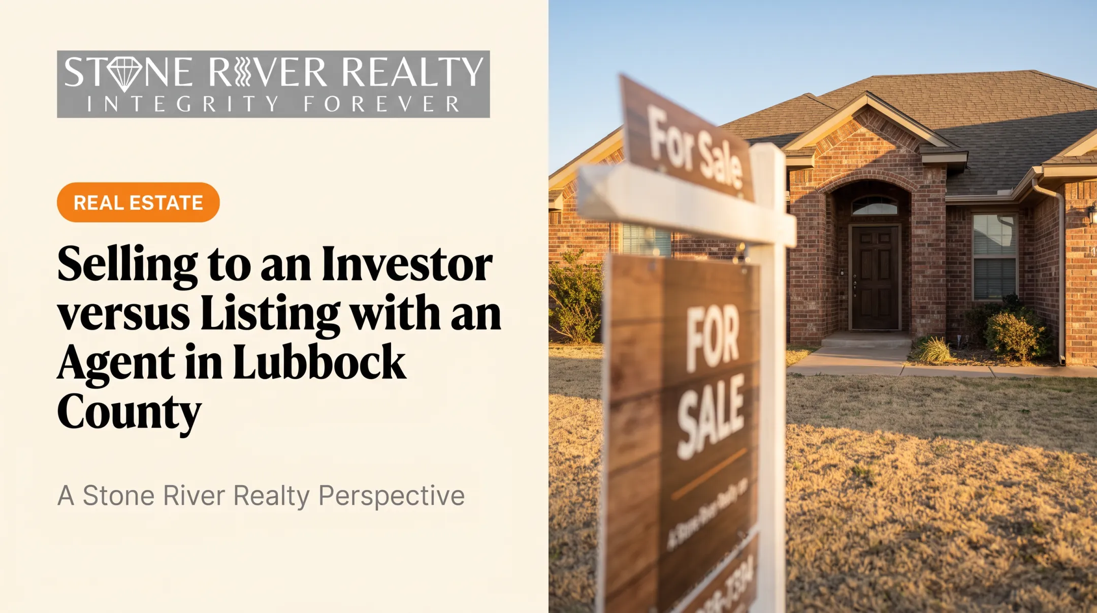 Selling to an Investor versus Listing with an Agent in Lubbock County