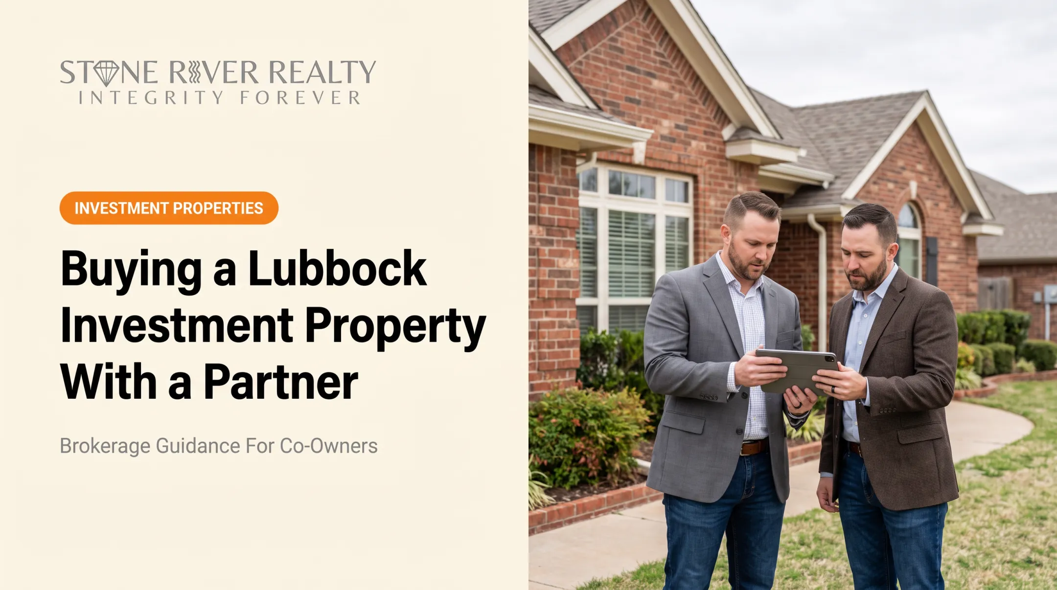 Buying a Lubbock Investment Property With a Partner