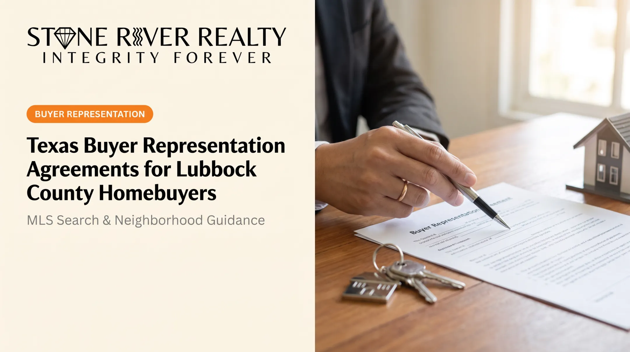 Texas Buyer Representation Agreements for Lubbock County Homebuyers