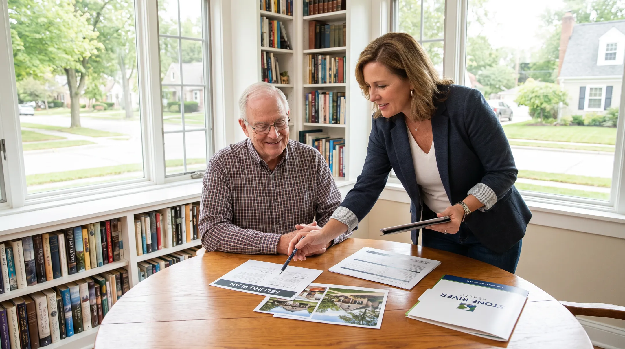 Stone River Realty professional advising Lubbock home seller