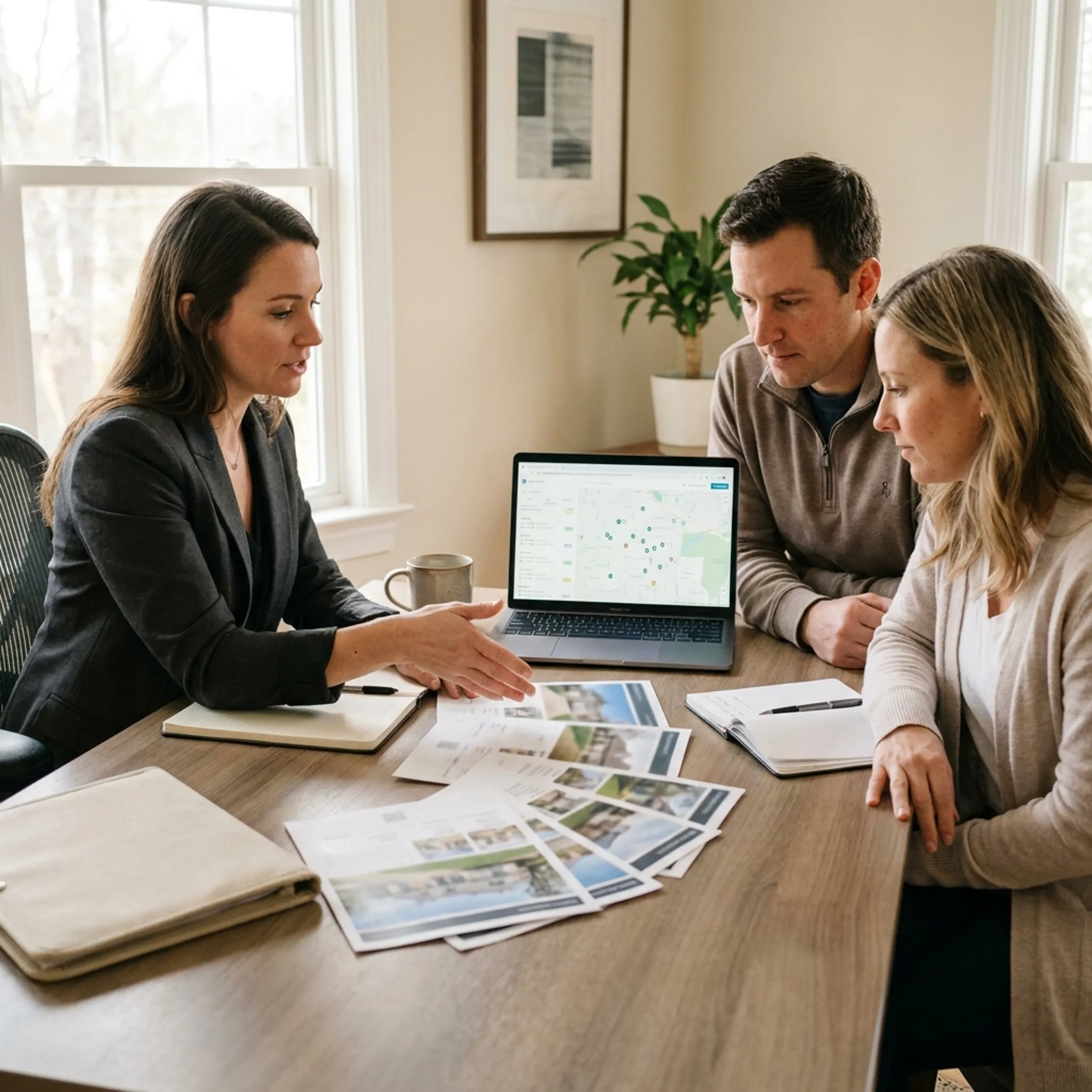 Relocating families researching homes