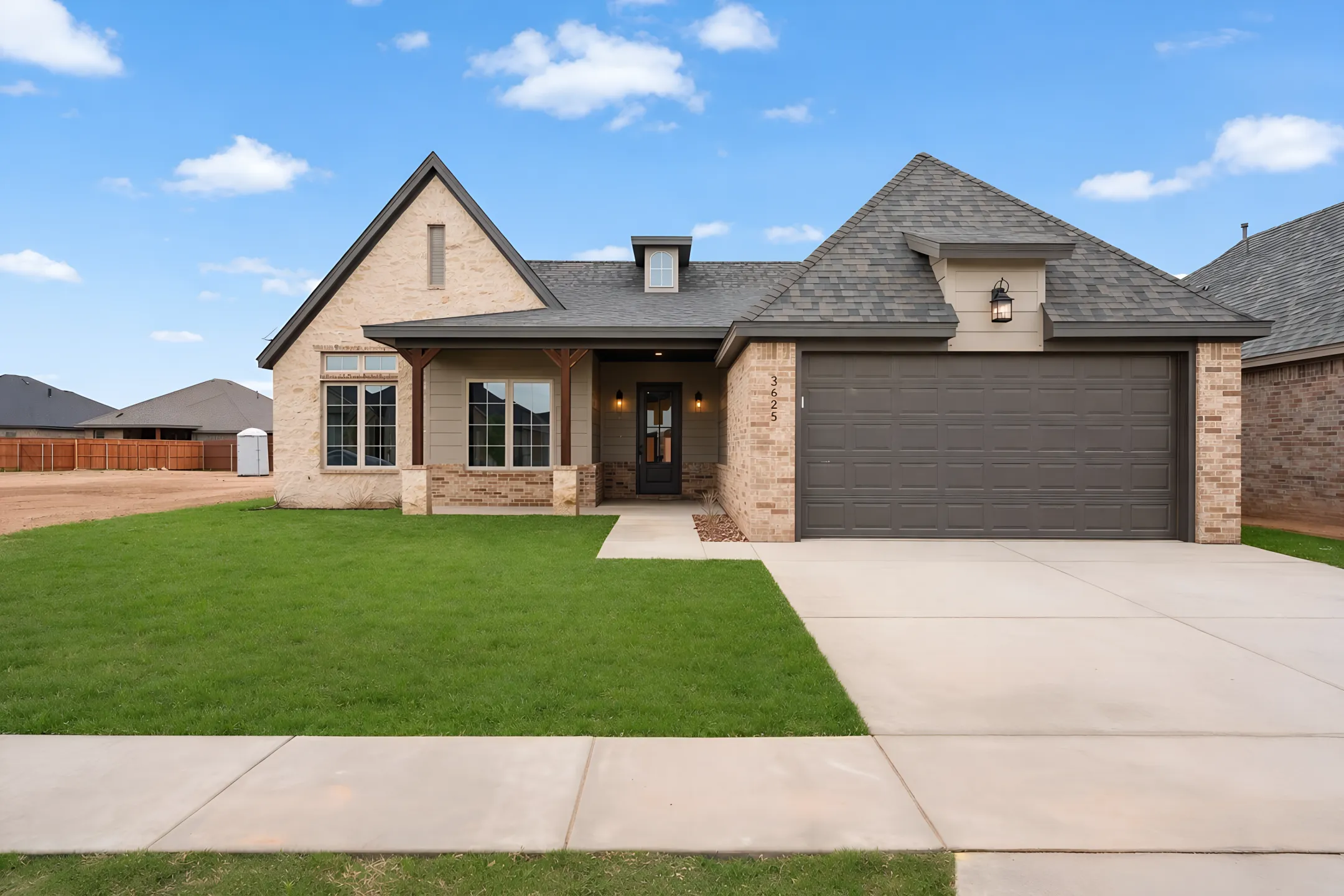 New construction homes