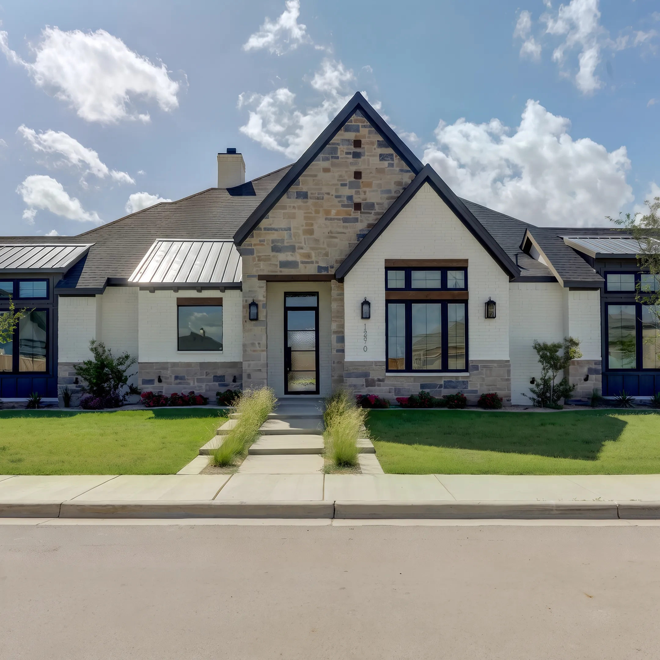 Four-bedroom rental home in a Lubbock neighborhood