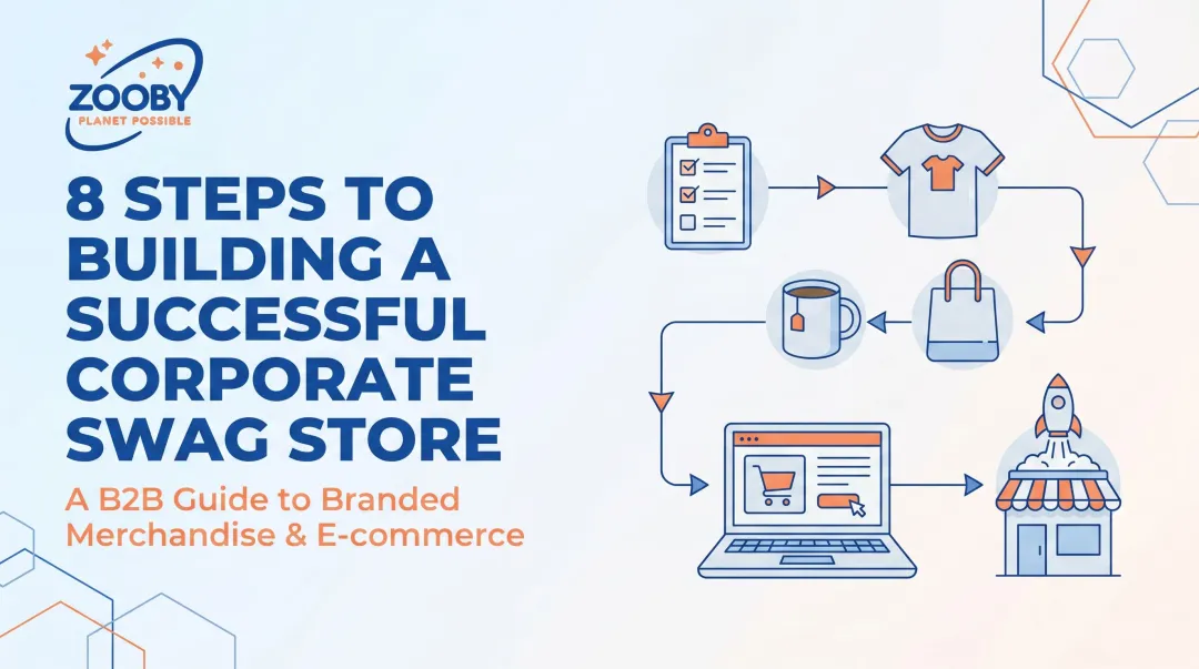 8 Steps to Building a Successful Corporate Swag Store
