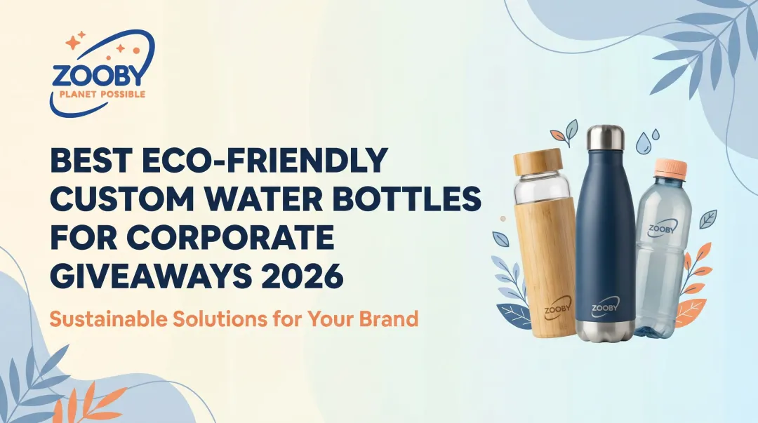 Best Eco-Friendly Custom Water Bottles for Corporate Giveaways 2026