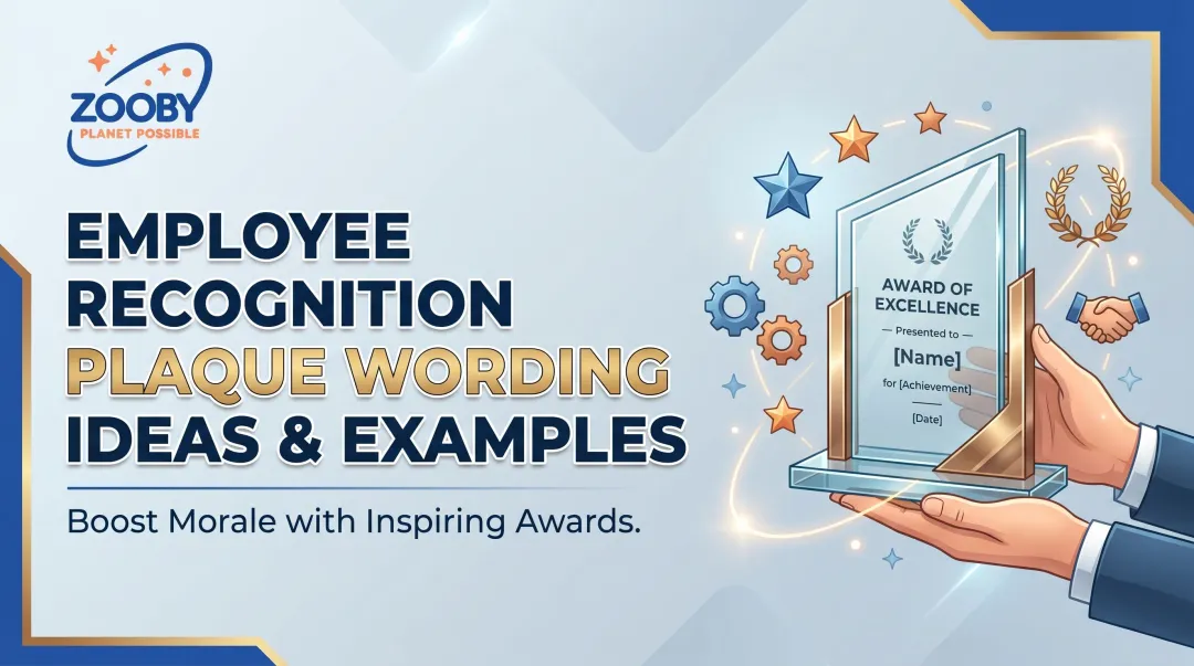 Employee Recognition Plaque Wording Ideas & Examples