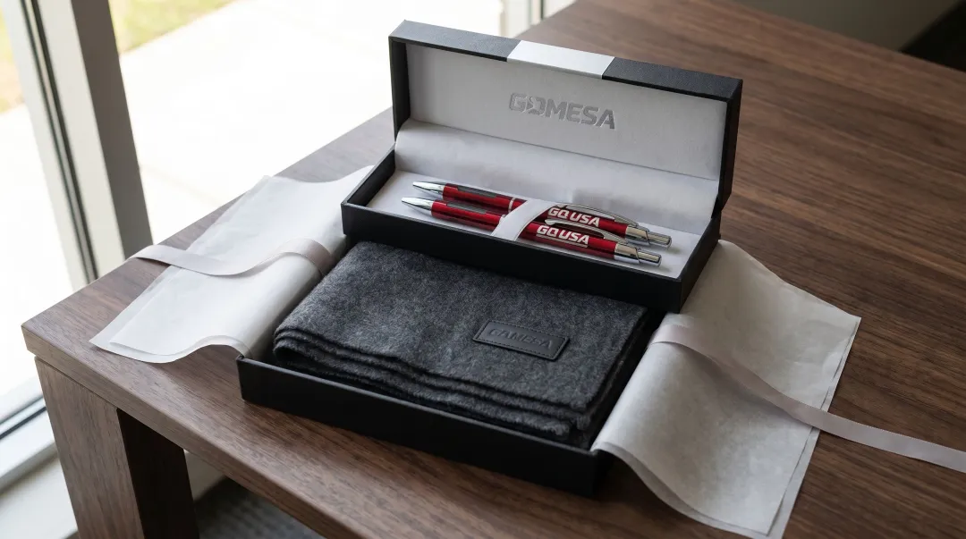 Zooby Promotional executive luxury gift box with premium branded items inside