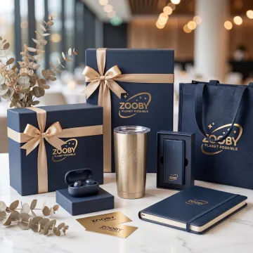 Luxury corporate gift boxes for a branded event