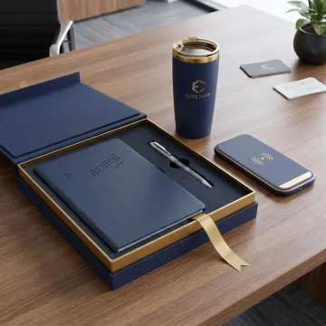 Premium executive gift set for corporate branding