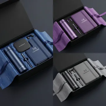 Corporate gifting program with branded premium products