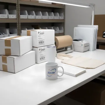 Branded merchandise fulfillment workflow