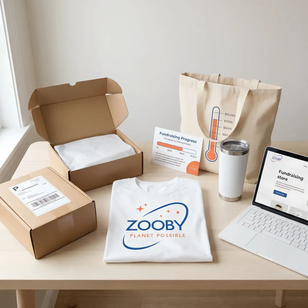 Custom Merchandise Store for Nonprofits — Fundraising