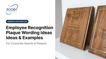 Employee Recognition Plaque Wording Ideas &amp; Examples