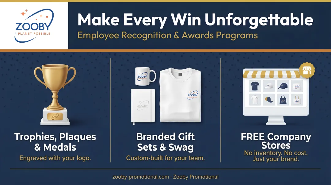 Office team laughing together during fun employee awards ceremony celebration