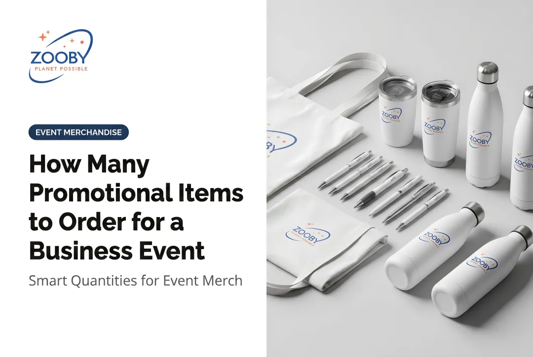How Many Promotional Items to Order for a Business Event
