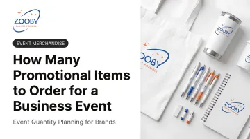 How Many Promotional Items to Order for a Business Event