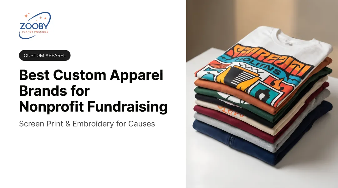 Best Custom Apparel Brands for Nonprofit Fundraising