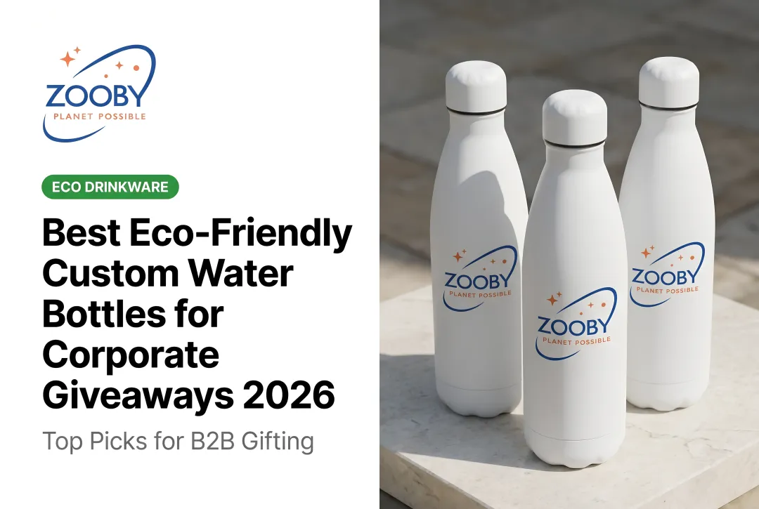 Best Eco-Friendly Custom Water Bottles for Corporate Giveaways 2026
