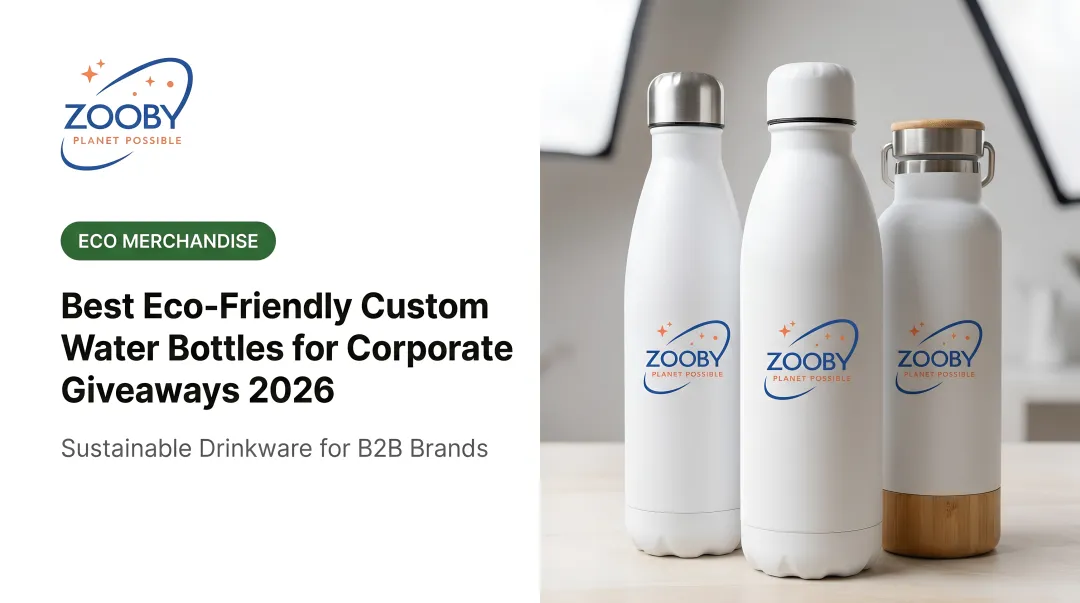 Best Eco-Friendly Custom Water Bottles for Corporate Giveaways 2026