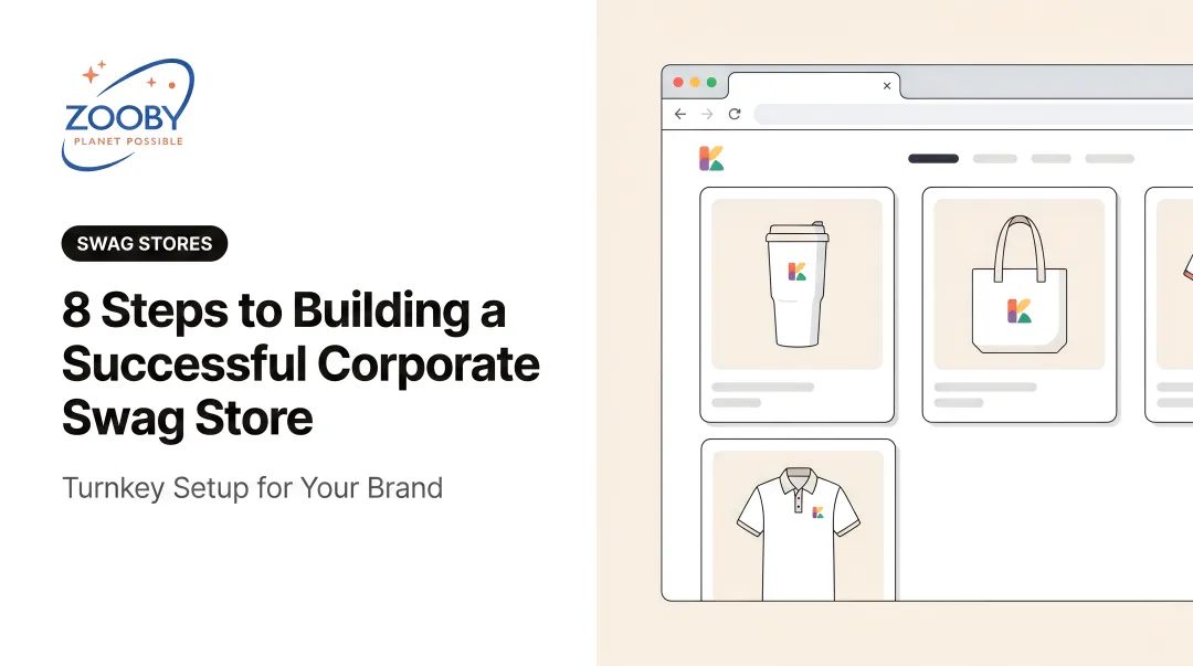 8 Steps to Building a Successful Corporate Swag Store